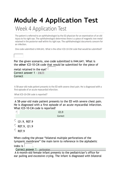 HIT 205 Module 4 Application Test